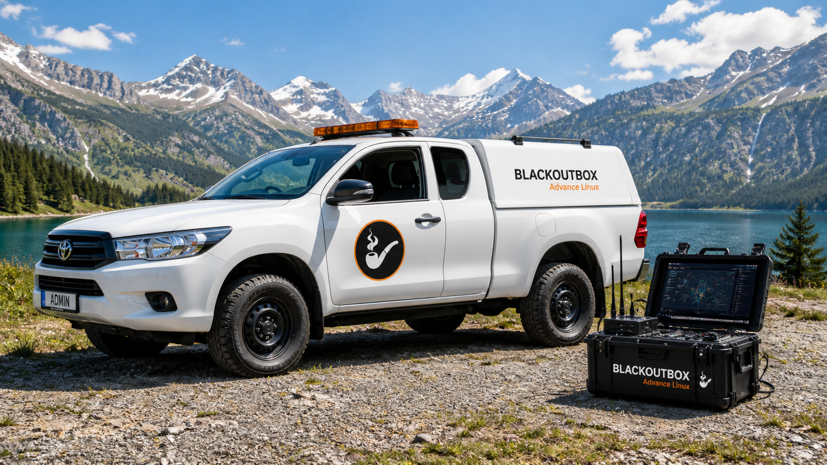 BLACKOUTBOX Advance Linux with Hilux
